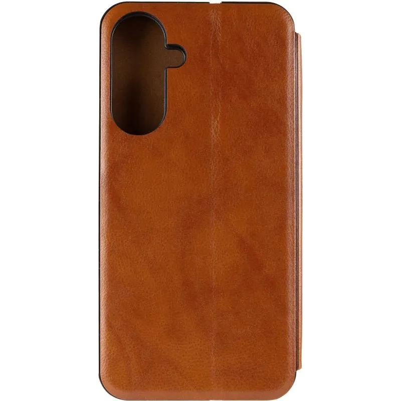 Шкіряний чохол-книжка Belora для Samsung Galaxy A55 Brown — фото 5