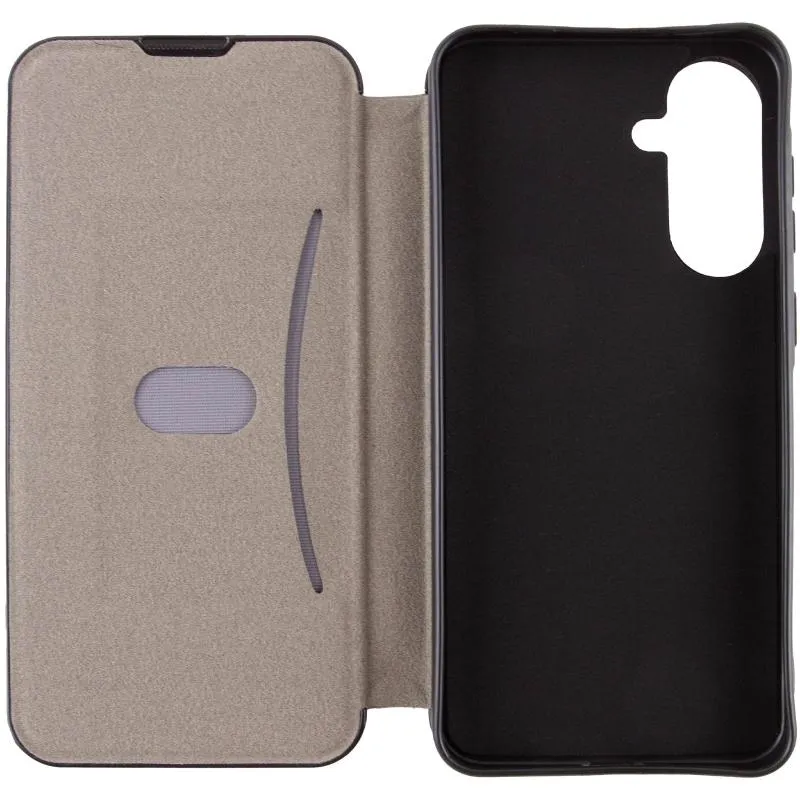 Шкіряний чохол-книжка Belora для Samsung Galaxy A55 Gray — фото 4
