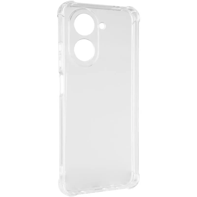 TPU чохол GETMAN Ease logo посилені кути Full Camera для Xiaomi Redmi A5 / Poco C71 Безбарвний (прозорий)
