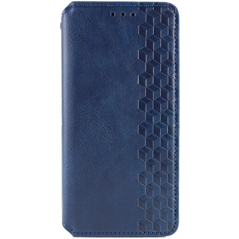 Шкіряний чохол-книжка GETMAN Cubic (PU) для Xiaomi Redmi A5 / Poco C71 Синій