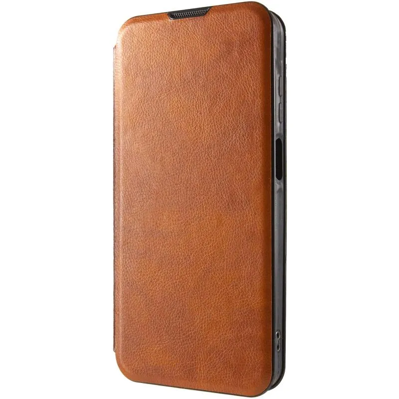 Шкіряний чохол-книжка Belora для Xiaomi Redmi A5 / Poco C71 Brown