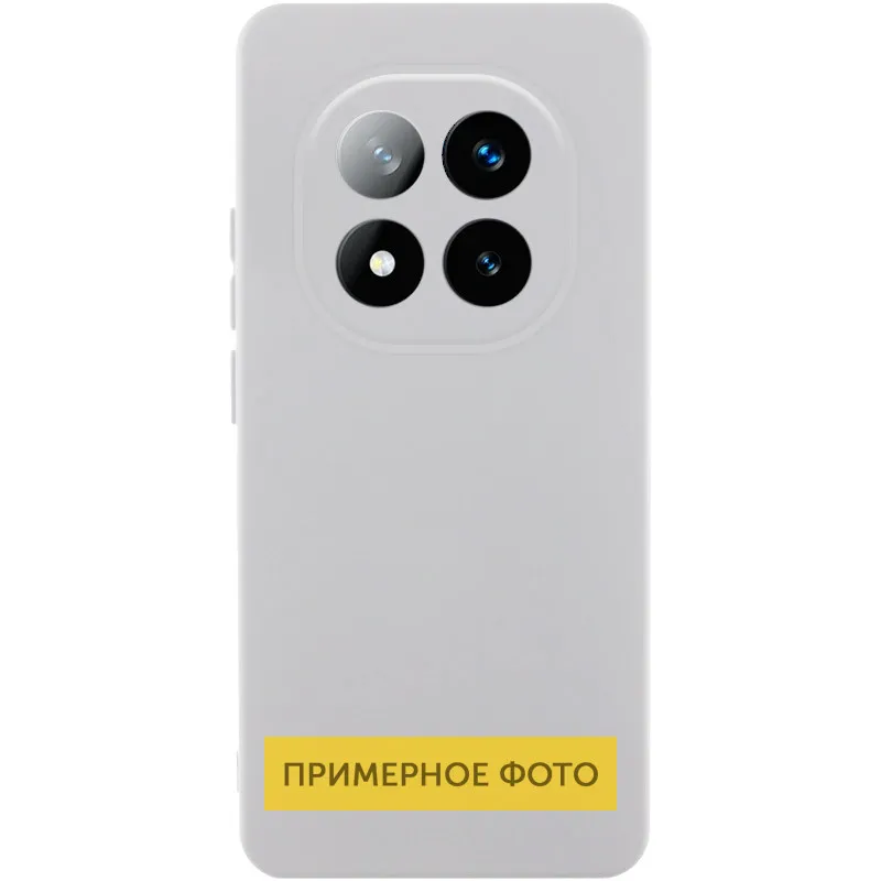 Чохол Silicone Cover Lakshmi Full Camera для Xiaomi Redmi A5 / Poco C71 Білий / White