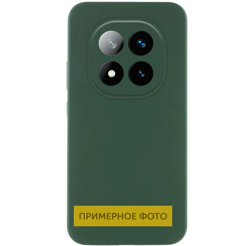 Чохол Silicone Cover Lakshmi Full Camera для Xiaomi Redmi A5 / Poco C71 Зелений / Cyprus Green