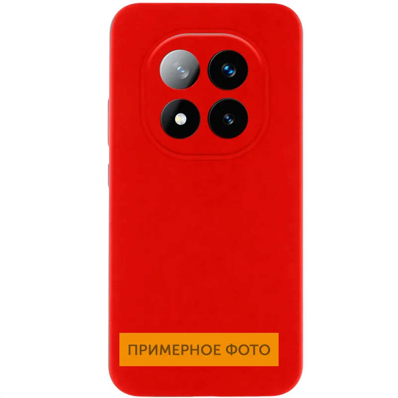 Чохол Silicone Cover Lakshmi Full Camera для Xiaomi Redmi A5 / Poco C71 Червоний / Red