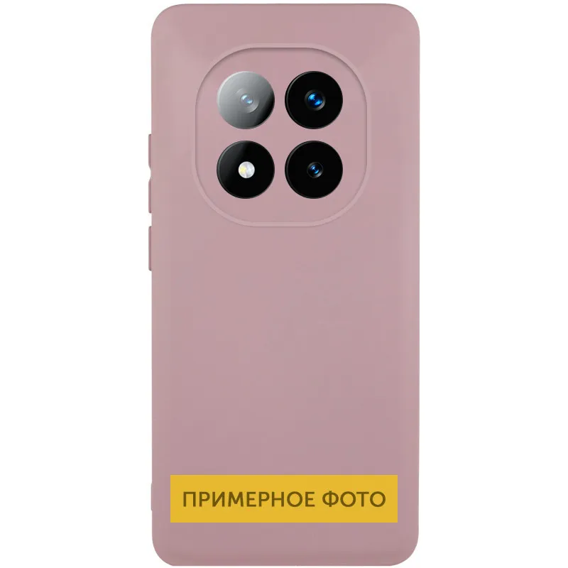 Чохол Silicone Cover Lakshmi Full Camera для Xiaomi Redmi A5 / Poco C71 Рожевий / Pink Sand