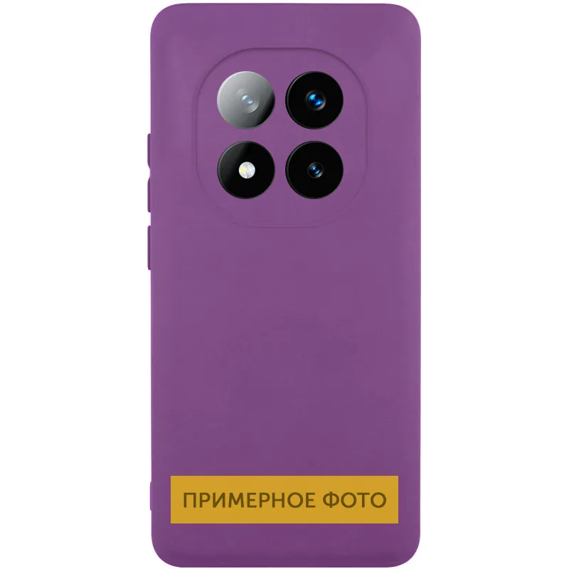 Чохол Silicone Cover Lakshmi Full Camera для Xiaomi Redmi A5 / Poco C71 Сливовий / Purple