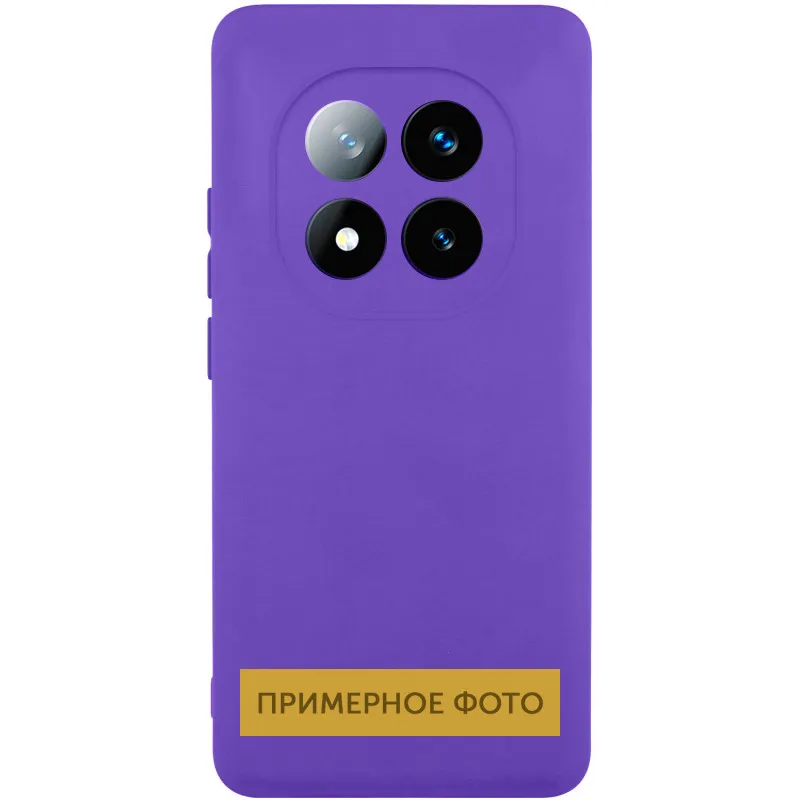 Чохол Silicone Cover Lakshmi Full Camera для Xiaomi Redmi A5 / Poco C71 Фіолетовий / Amethyst