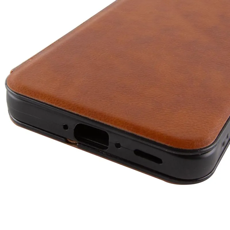 Шкіряний чохол-книжка Belora для Xiaomi Redmi Note 8 Pro Brown — фото 5