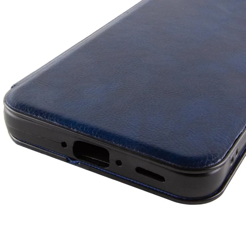Шкіряний чохол-книжка Belora для Xiaomi Redmi Note 8T Midnight Blue — фото 4