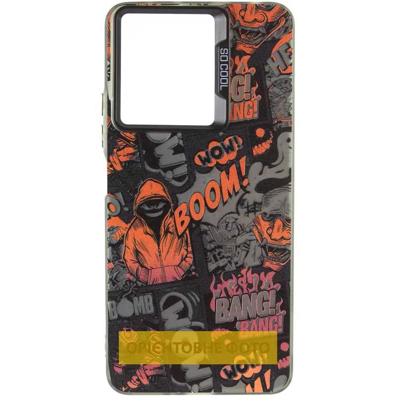 Чохол TPU+PC So Cool для Xiaomi Redmi A5 / Poco C71 Comics — фото 3
