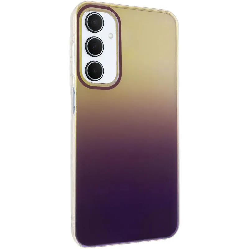 Чохол TPU+PC Glassbend для Samsung Galaxy A25 5G Brown