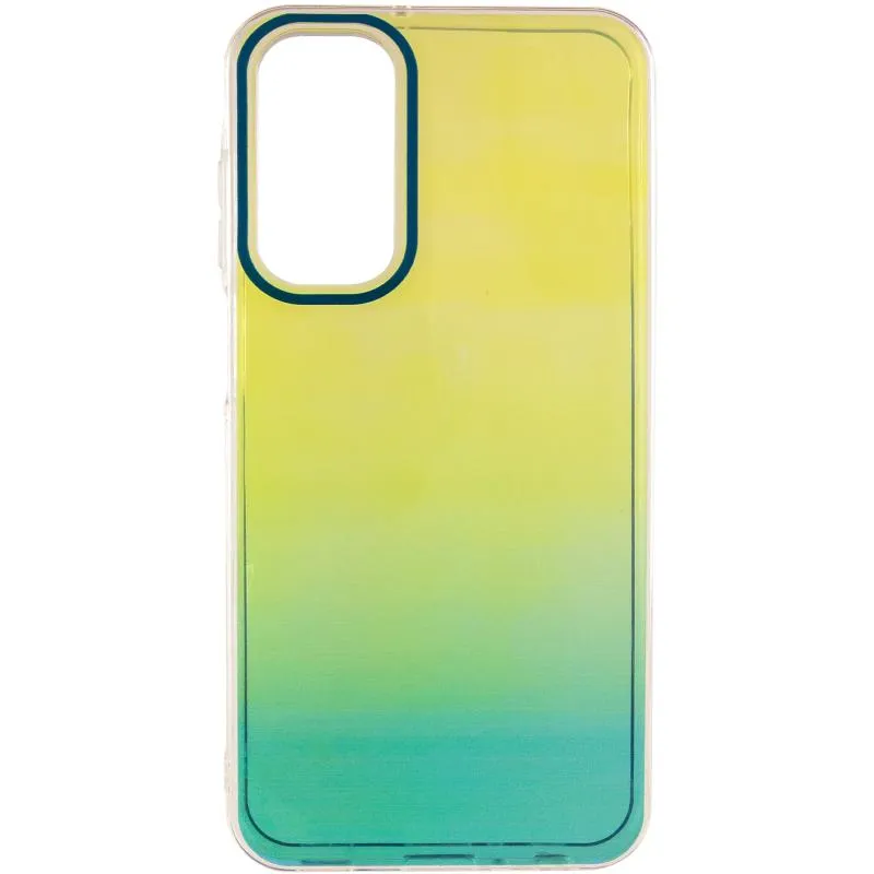 Чохол TPU+PC Glassbend для Samsung Galaxy A25 5G Green — фото 3