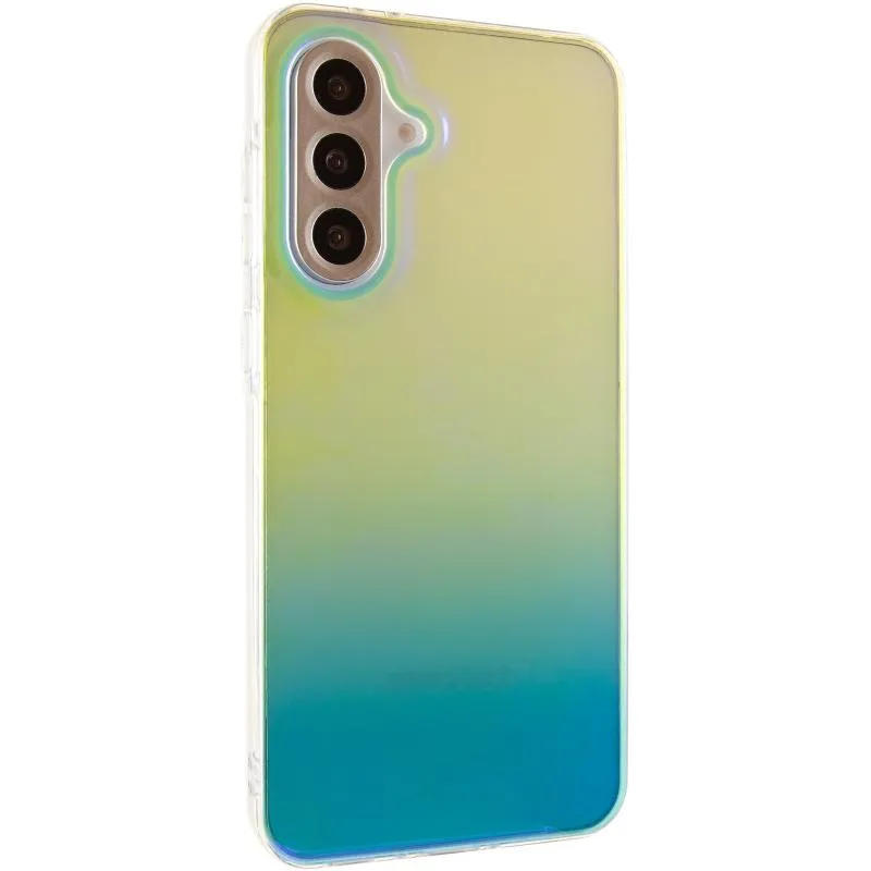 Чохол TPU+PC Glassbend для Samsung Galaxy A35 Green