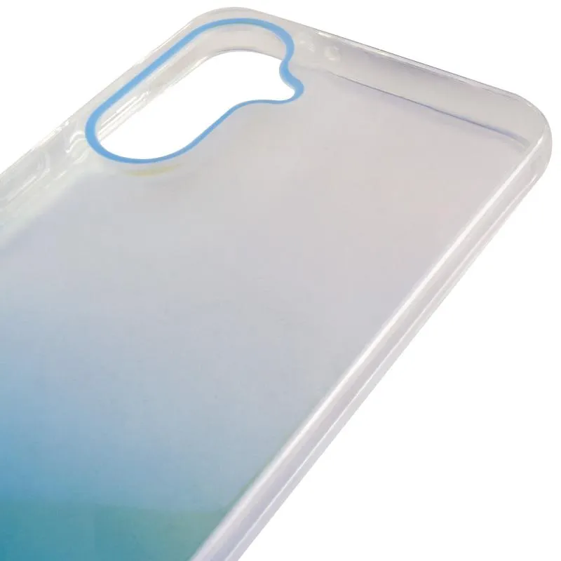 Чохол TPU+PC Glassbend для Samsung Galaxy A35 Green — фото 4