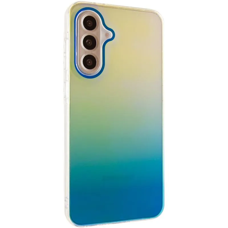 Чохол TPU+PC Glassbend для Samsung Galaxy A35 Blue