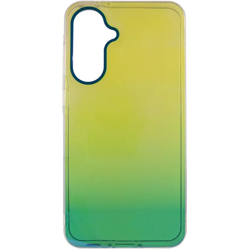 Чохол TPU+PC Glassbend для Samsung Galaxy A35 Blue — фото 3