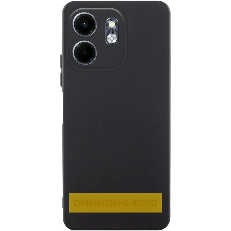 Чохол TPU GETMAN Liquid Silk Full Camera для Xiaomi Redmi A5 Чорний / Black