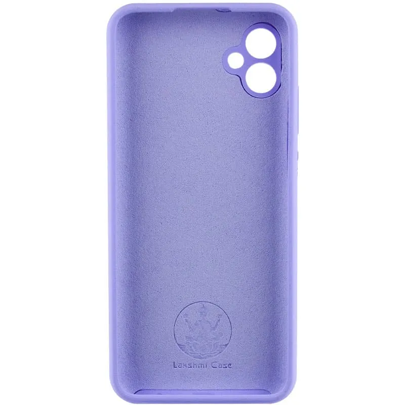 Чохол Silicone Cover Lakshmi Full Camera для Samsung Galaxy A08 / A07 4G Бузковий / Dasheen — фото 4