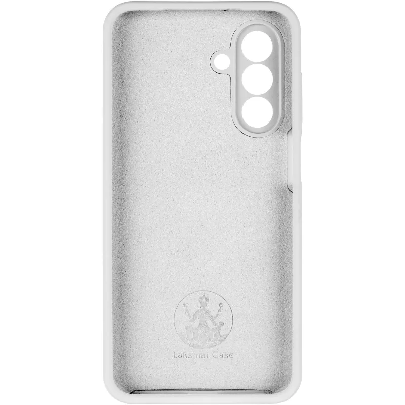 Чохол Silicone Cover Lakshmi Full Camera для Samsung Galaxy A18 / A17 Білий / White — фото 3