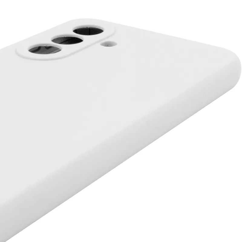 Чохол Silicone Cover Lakshmi Full Camera для Samsung Galaxy A18 / A17 Білий / White — фото 4