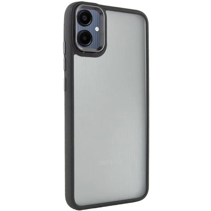 Чохол TPU+PC Lyon Frosted для Samsung Galaxy A08 / A07 4G Black