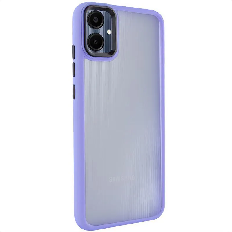 Чохол TPU+PC Lyon Frosted для Samsung Galaxy A08 / A07 4G Purple