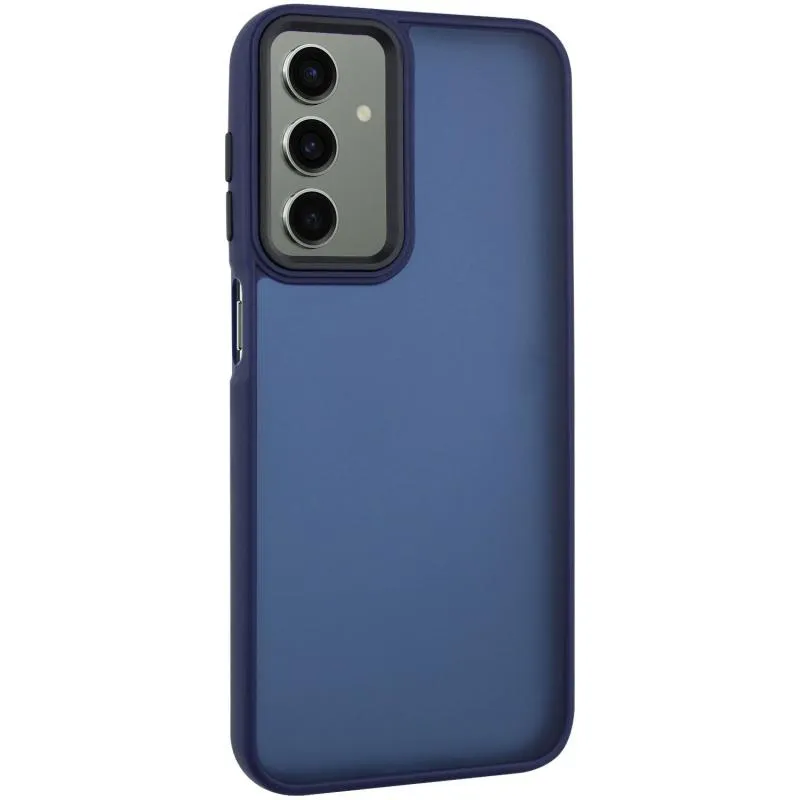Чохол TPU+PC Lyon Frosted для Samsung Galaxy A18 / A17 / A26 / A16 Navy Blue
