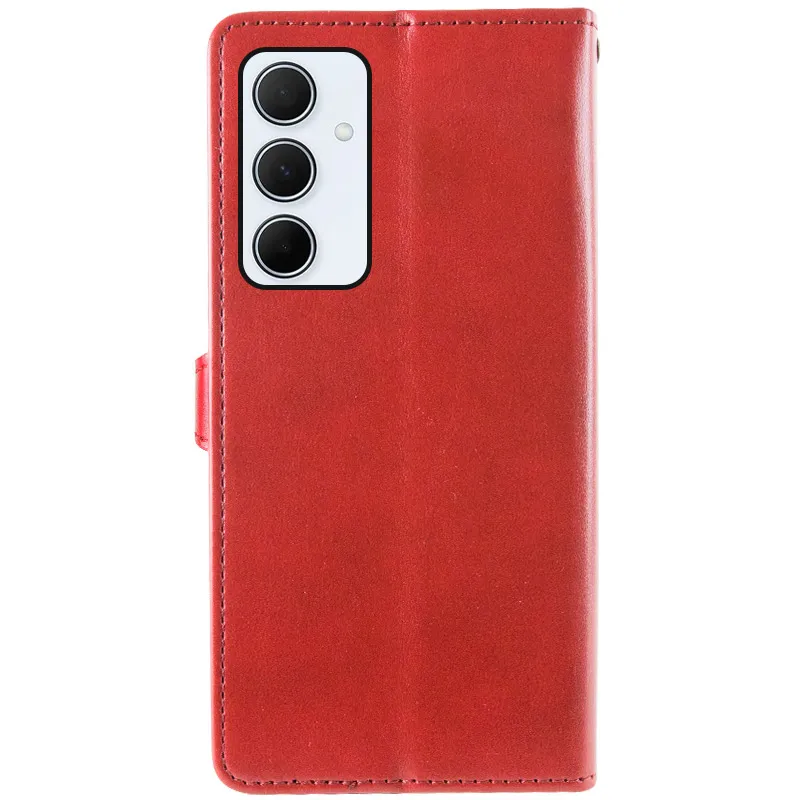 Шкіряний чохол-книжка GETMAN Gallant для Samsung Galaxy A18 / A17 Червоний — фото 4