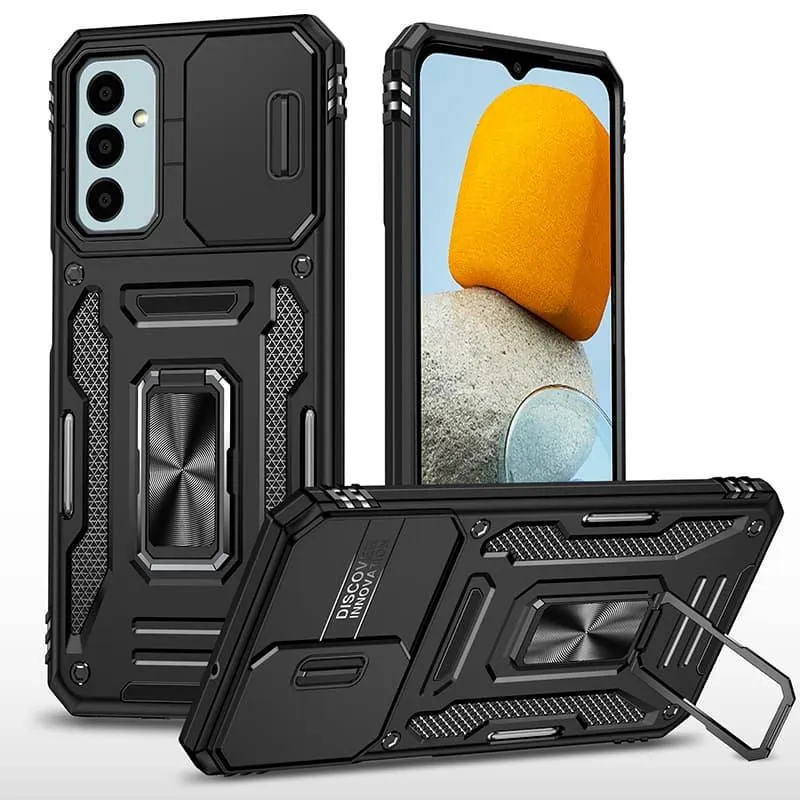 Ударостійкий чохол Camshield Army Ring для Samsung Galaxy A18 / A17 / A16 Чорний / Black