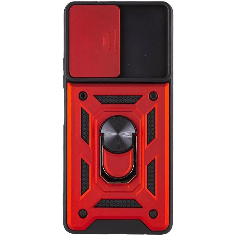 Чохол Ummi Camshield Serge Ring для Samsung Galaxy A33 5G Червоний / Red — фото 3