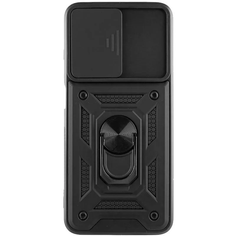 Чохол Ummi Camshield Serge Ring для Xiaomi Redmi 10 Чорний / Black — фото 3