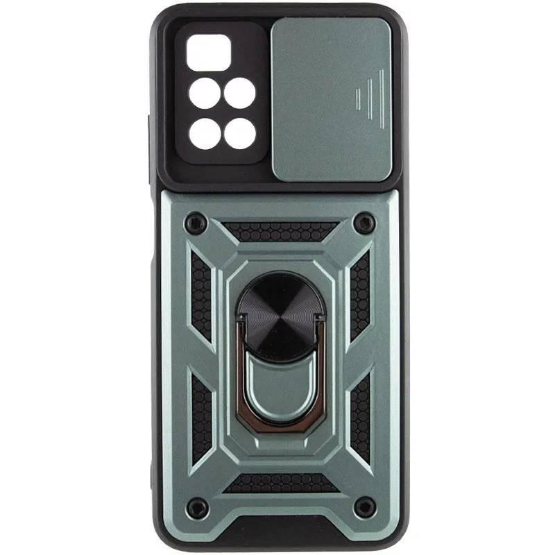 Чохол Ummi Camshield Serge Ring для Xiaomi Redmi 10 Зелений / Green