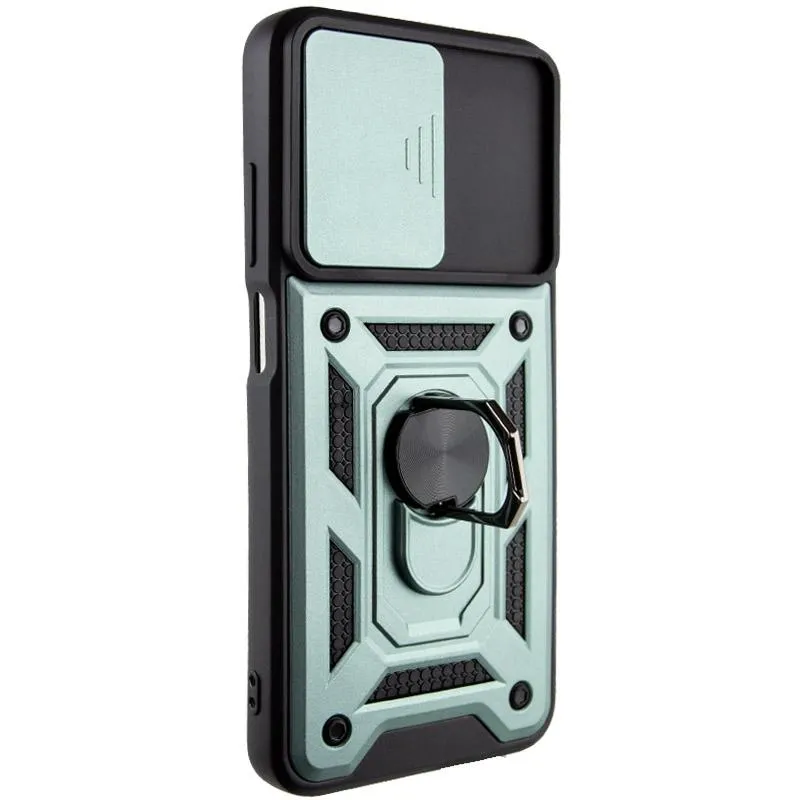 Чохол Ummi Camshield Serge Ring для Xiaomi Redmi 10 Зелений / Green — фото 5