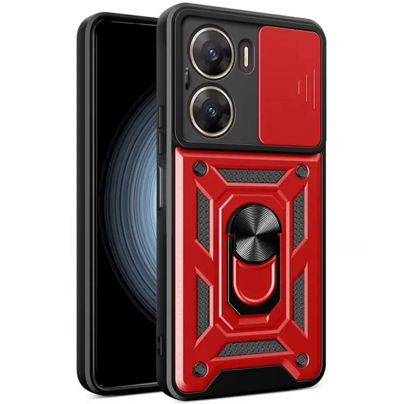 Чохол Ummi Camshield Serge Ring для Xiaomi Poco X7 Pro Червоний / Red