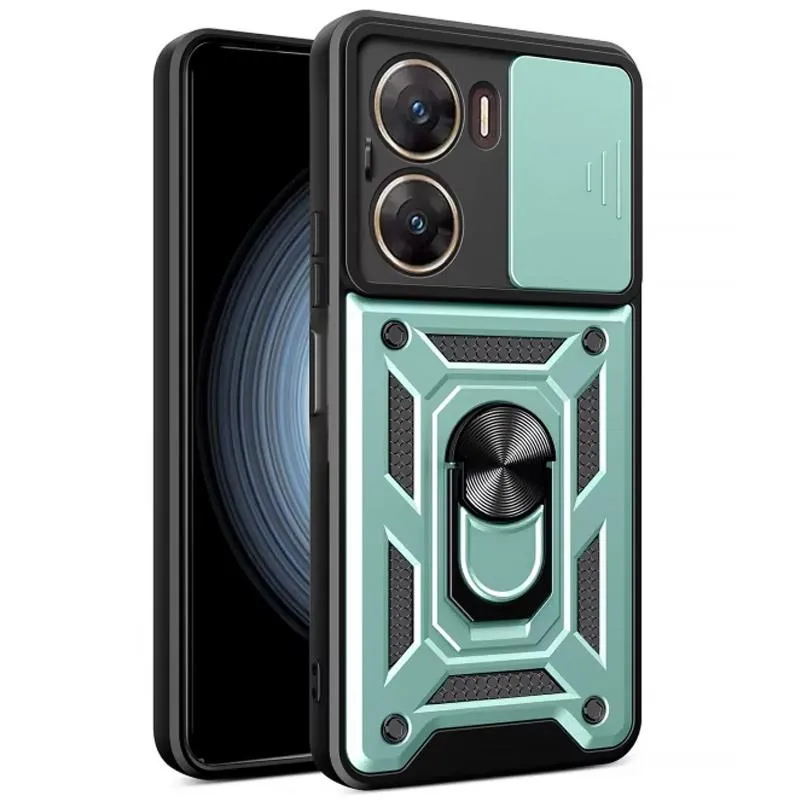 Чохол Ummi Camshield Serge Ring для Xiaomi Poco X7 Pro Зелений / Green