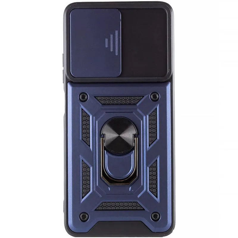 Чохол Ummi Camshield Serge Ring для Xiaomi Redmi Note 11 / Note 11S Синій / Navy — фото 3