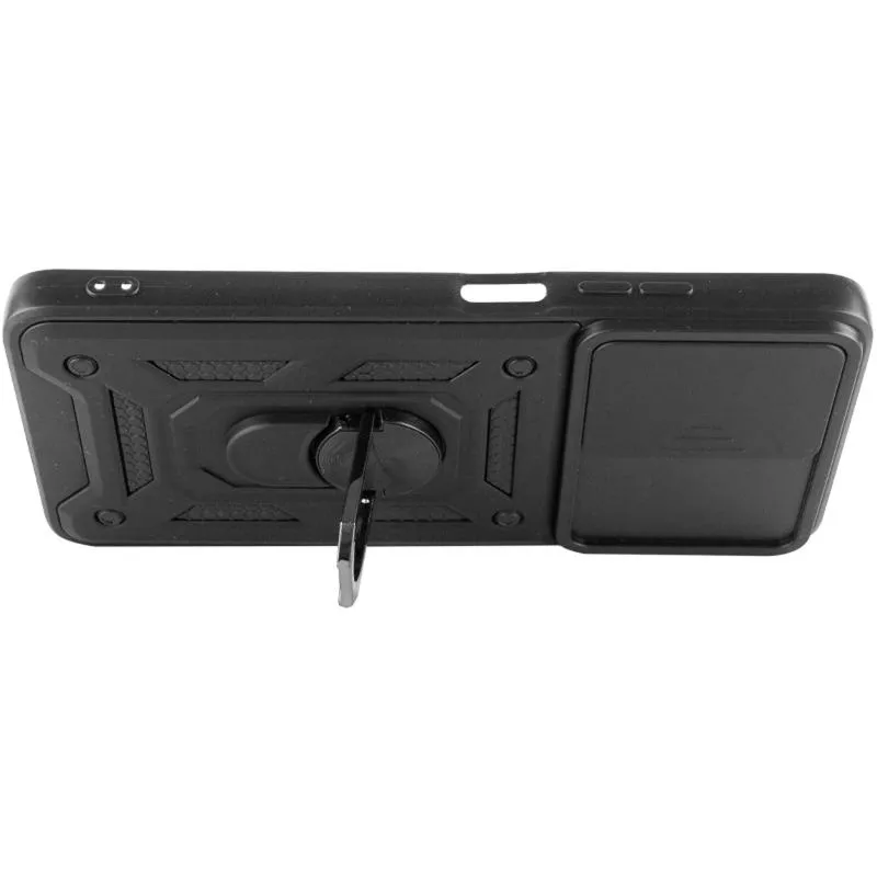 Чохол Ummi Camshield Serge Ring для Xiaomi Redmi Note 11 / Note 11S Чорний / Black — фото 3