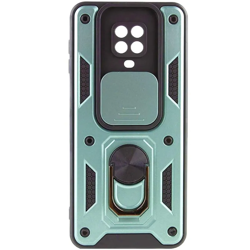 Чохол Ummi Camshield Serge Ring для Xiaomi Redmi Note 9s / Note 9 Pro / 9 Pro Max Зелений / Green