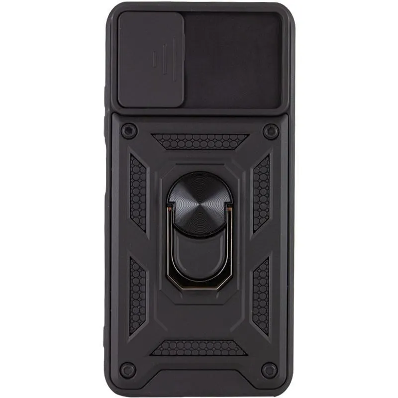 Чохол Ummi Camshield Serge Ring для Xiaomi Poco M4 Pro 5G Чорний / Black — фото 2