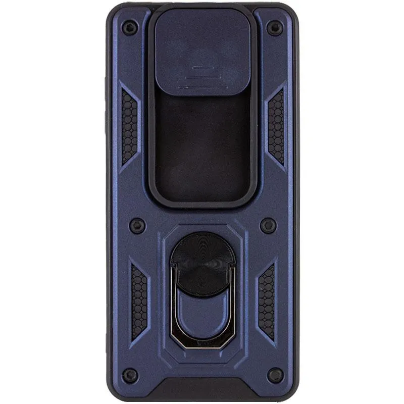 Чохол Ummi Camshield Serge Ring для Xiaomi Poco X3 NFC / Poco X3 Pro Синій / Navy — фото 2