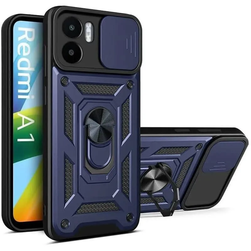 Чохол Ummi Camshield Serge Ring для Xiaomi Redmi A1 / A2 Синій / Navy