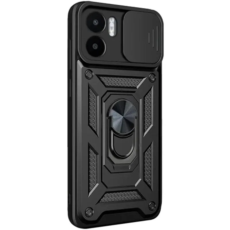 Чохол Ummi Camshield Serge Ring для Xiaomi Redmi A1 / A2 Чорний / Black