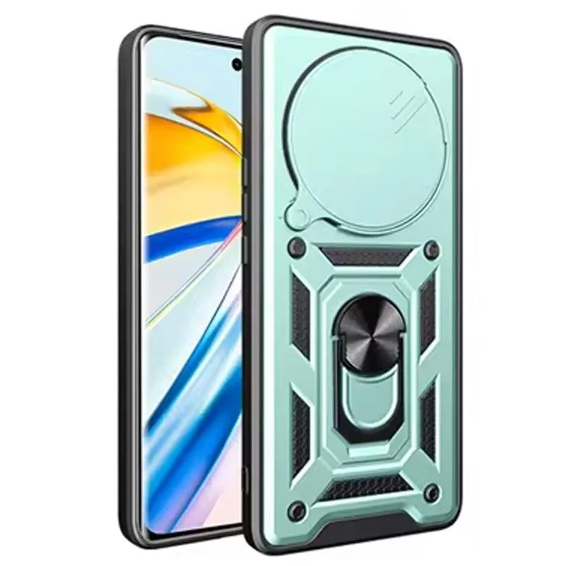 Чохол Ummi Camshield Serge Ring для Xiaomi Redmi A3 / A3x Зелений / Green — фото 2