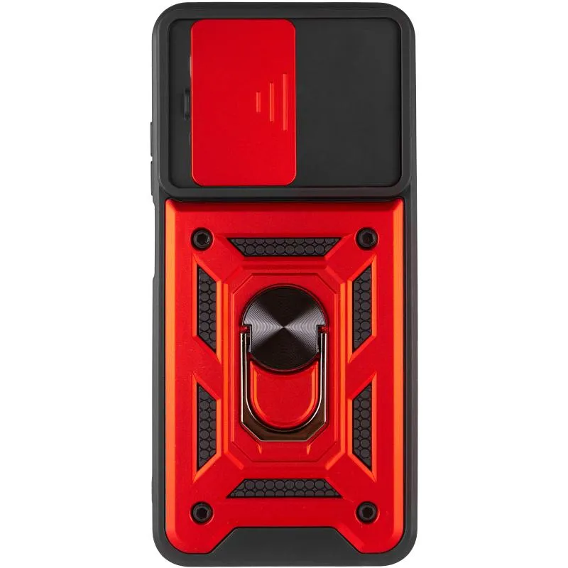 Чохол Ummi Camshield Serge Ring для Xiaomi Redmi A5 / Poco C71 Червоний / Red — фото 4
