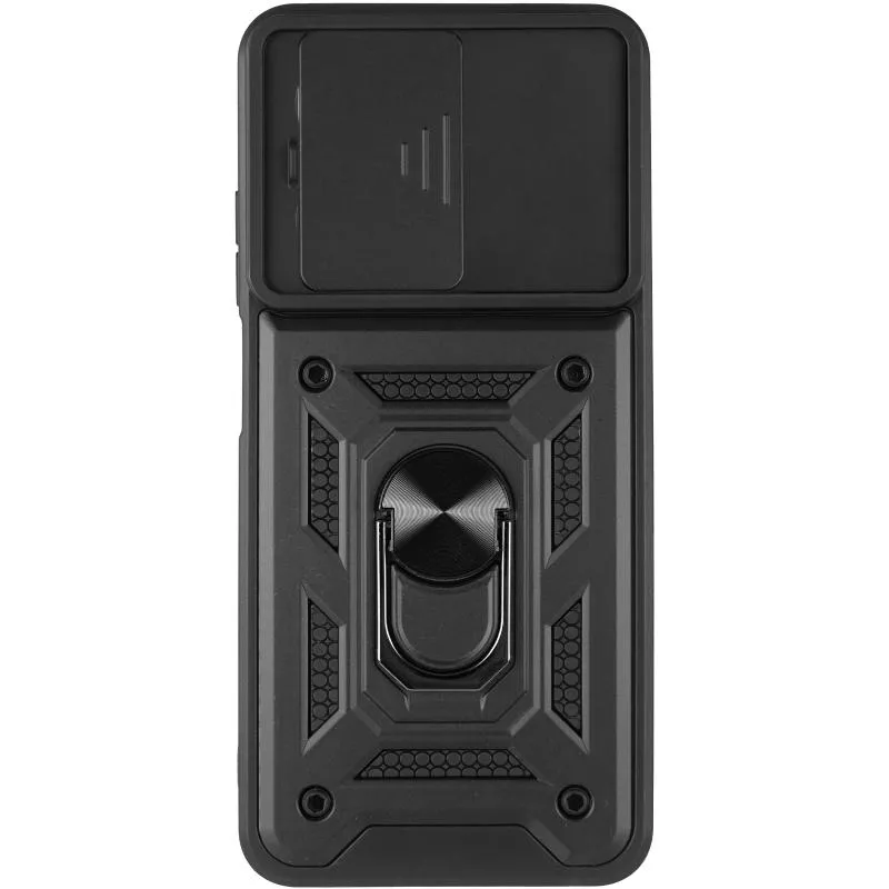Чохол Ummi Camshield Serge Ring для Xiaomi Redmi A5 / Poco C71 Чорний / Black — фото 3