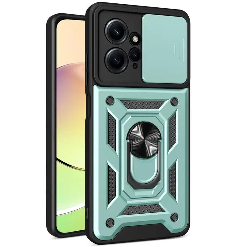 Чохол Ummi Camshield Serge Ring для Xiaomi Redmi Note 12 4G Зелений / Green