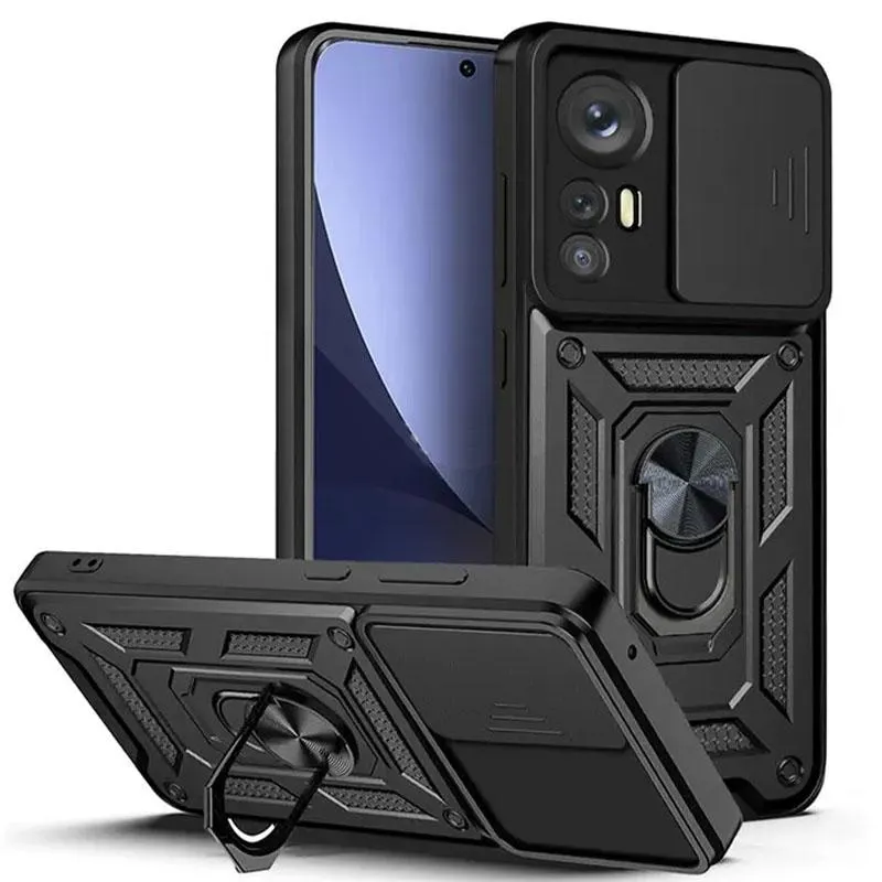 Чохол Ummi Camshield Serge Ring для Xiaomi Redmi Note 12S Чорний / Black