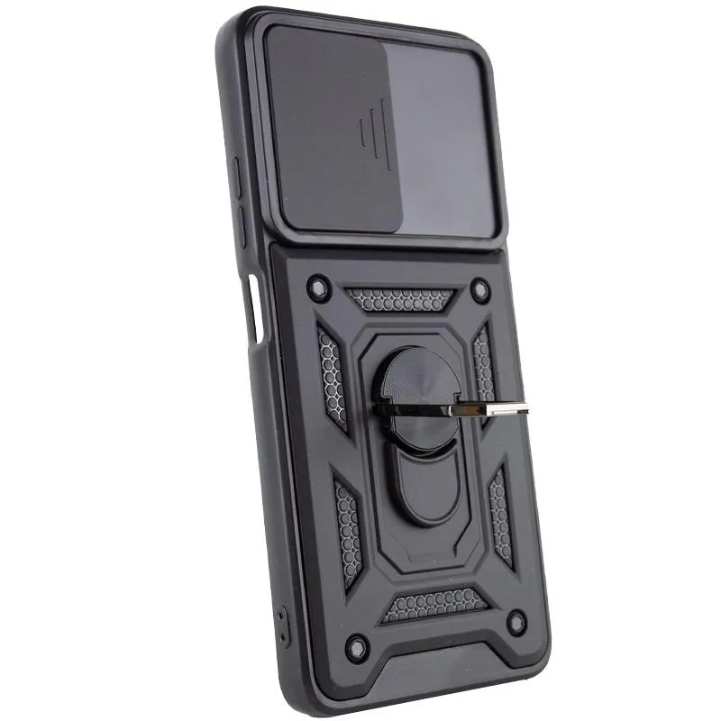 Чохол Ummi Camshield Serge Ring для Xiaomi Redmi Note 12S Чорний / Black — фото 3