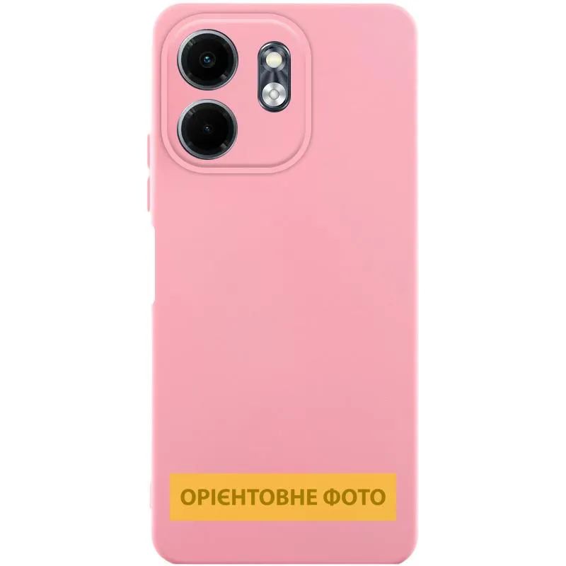 Чохол TPU GETMAN Liquid Silk Full Camera для Xiaomi Redmi 15C Рожевий / Pink