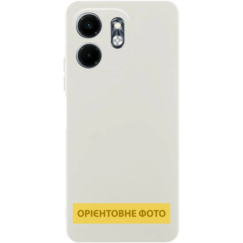 Чохол TPU GETMAN Liquid Silk Full Camera для Xiaomi Redmi 15C Білий / White